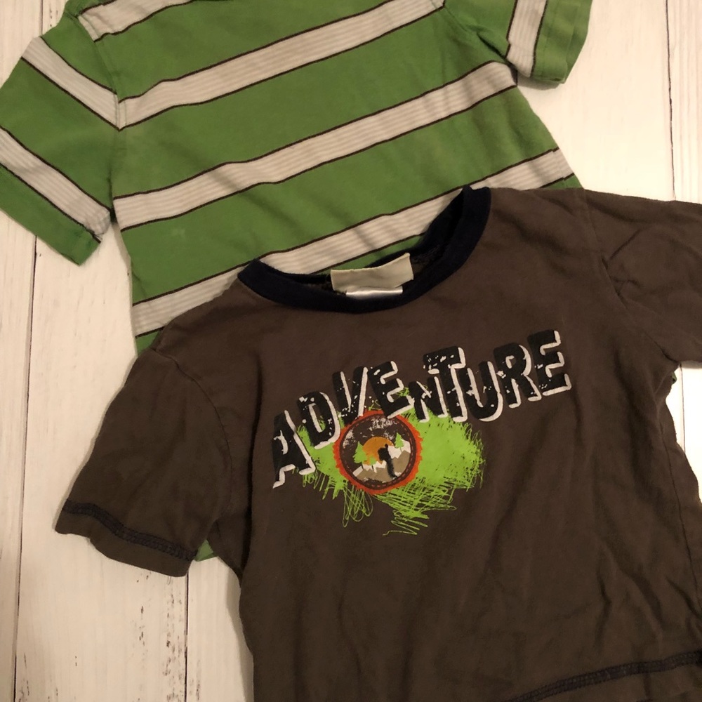 BOYS 18MO GREEN T SHIRT BUNDLE